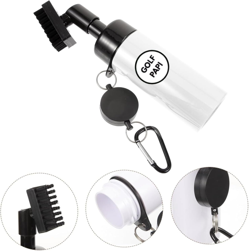 Golf Club Cleaner Brush Kit – White