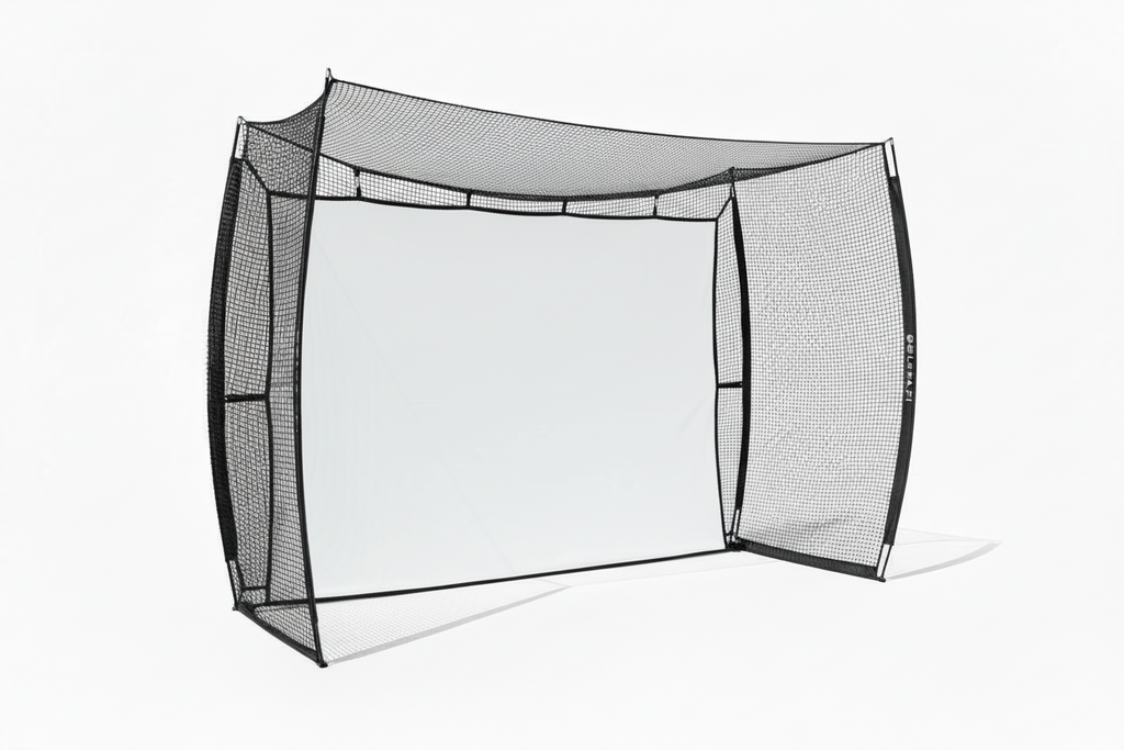 Papi Simulator Mobile Simulator Net – 10ft with Impact Screen – GOLF PAPI