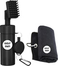 Golf Club Cleaner Brush Kit – Black