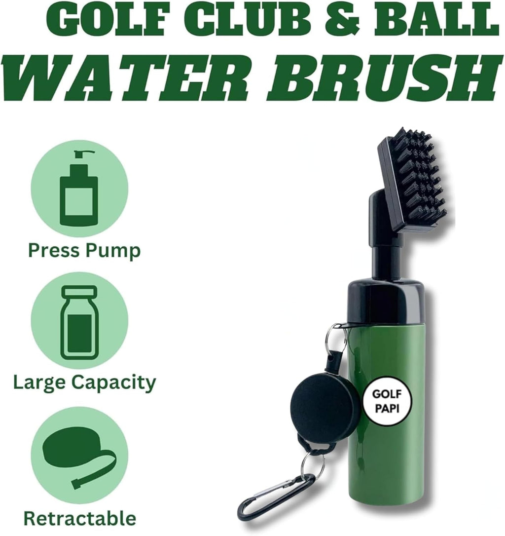 Golf Club Cleaner Brush Kit – Green