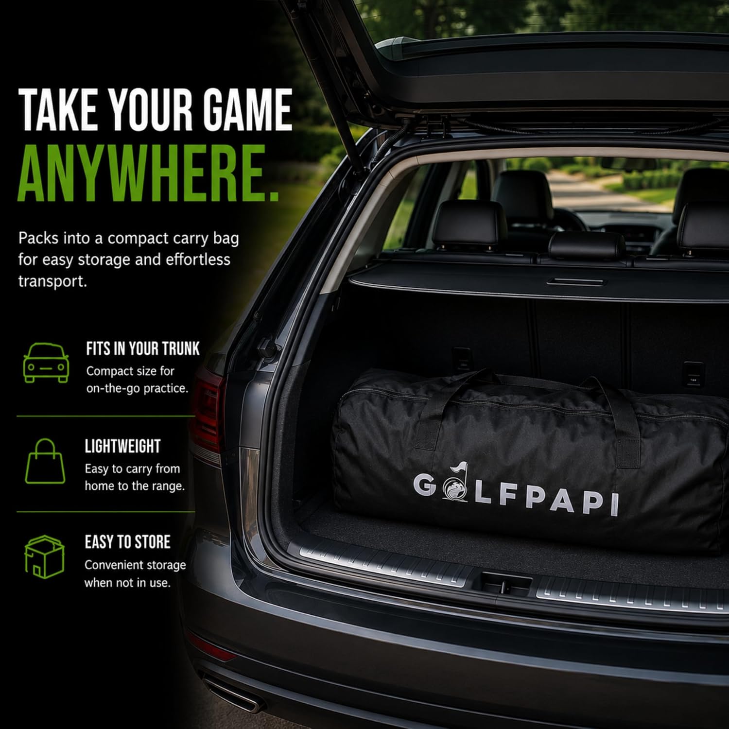 Mobile Simulator Net – 10ft with Impact Screen
