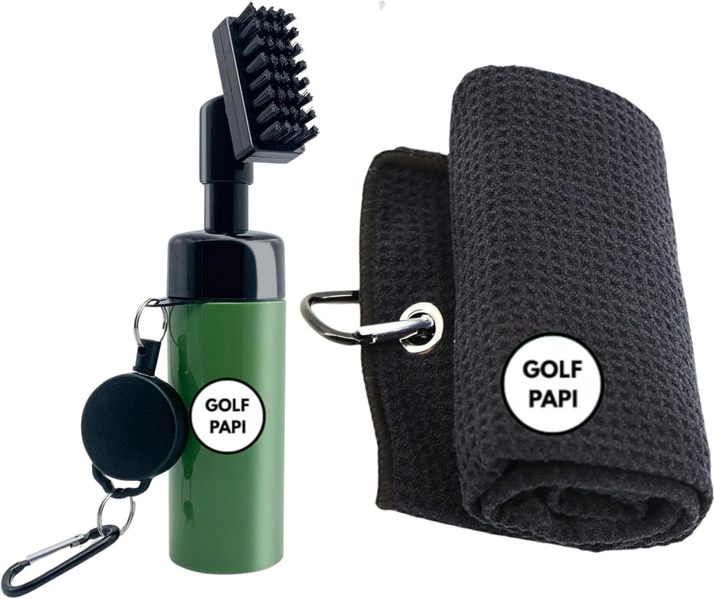Golf Club Cleaner Brush Kit – Green