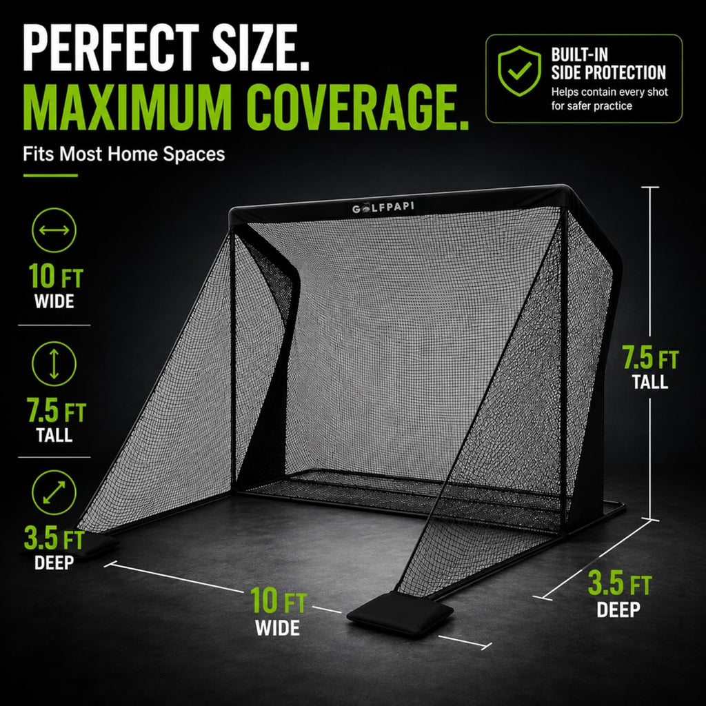 Pro Practice Net – 10 ft with Side Nets