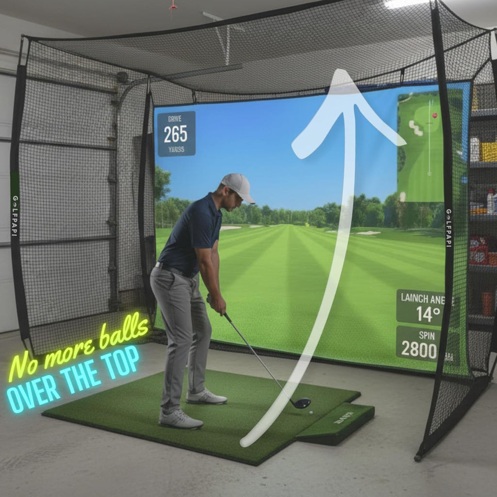 Mobile Simulator Net – 10ft with Impact Screen