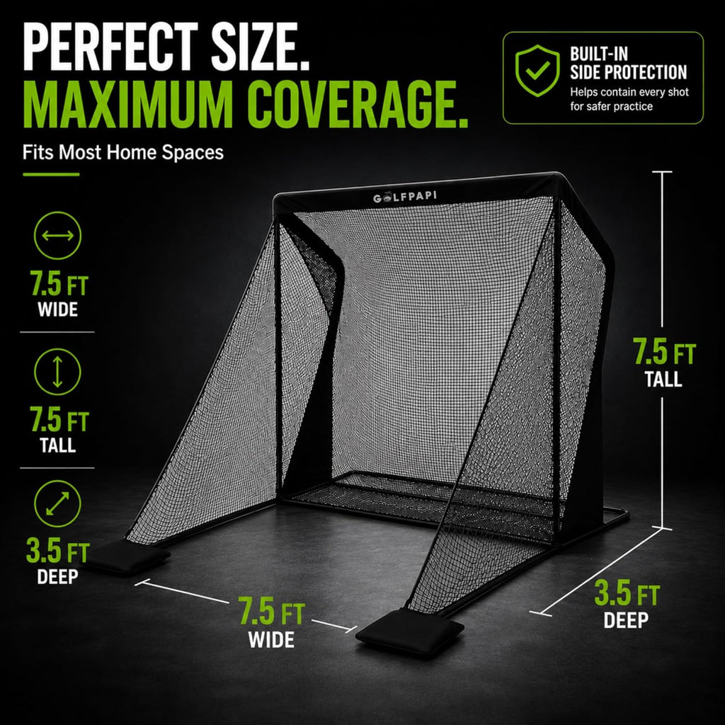 Pro Practice Net – 7.5 ft with Side Nets