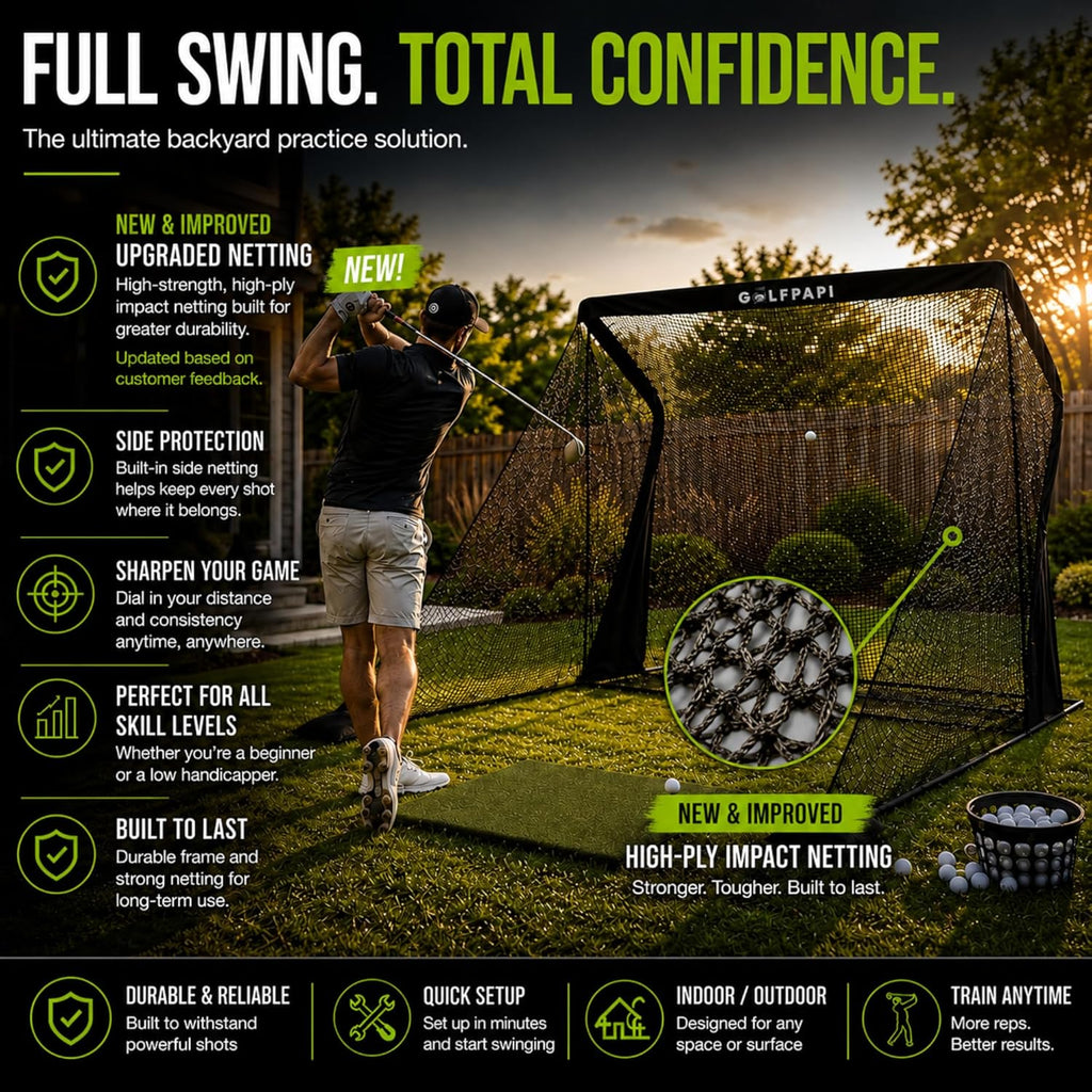 Pro Practice Net – 10 ft with Side Nets